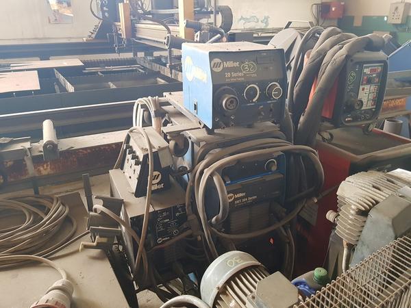 35#4551 Generatore Miller e troncatrice Wurth in vendita - foto 1