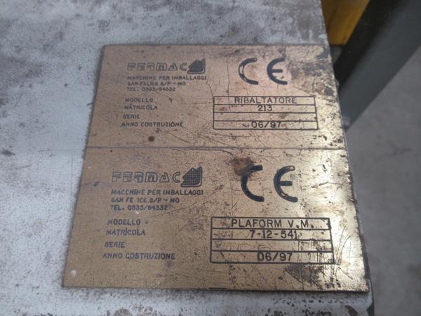 2#4560 Linea  imballaggio meccanizzato in vendita - foto 13