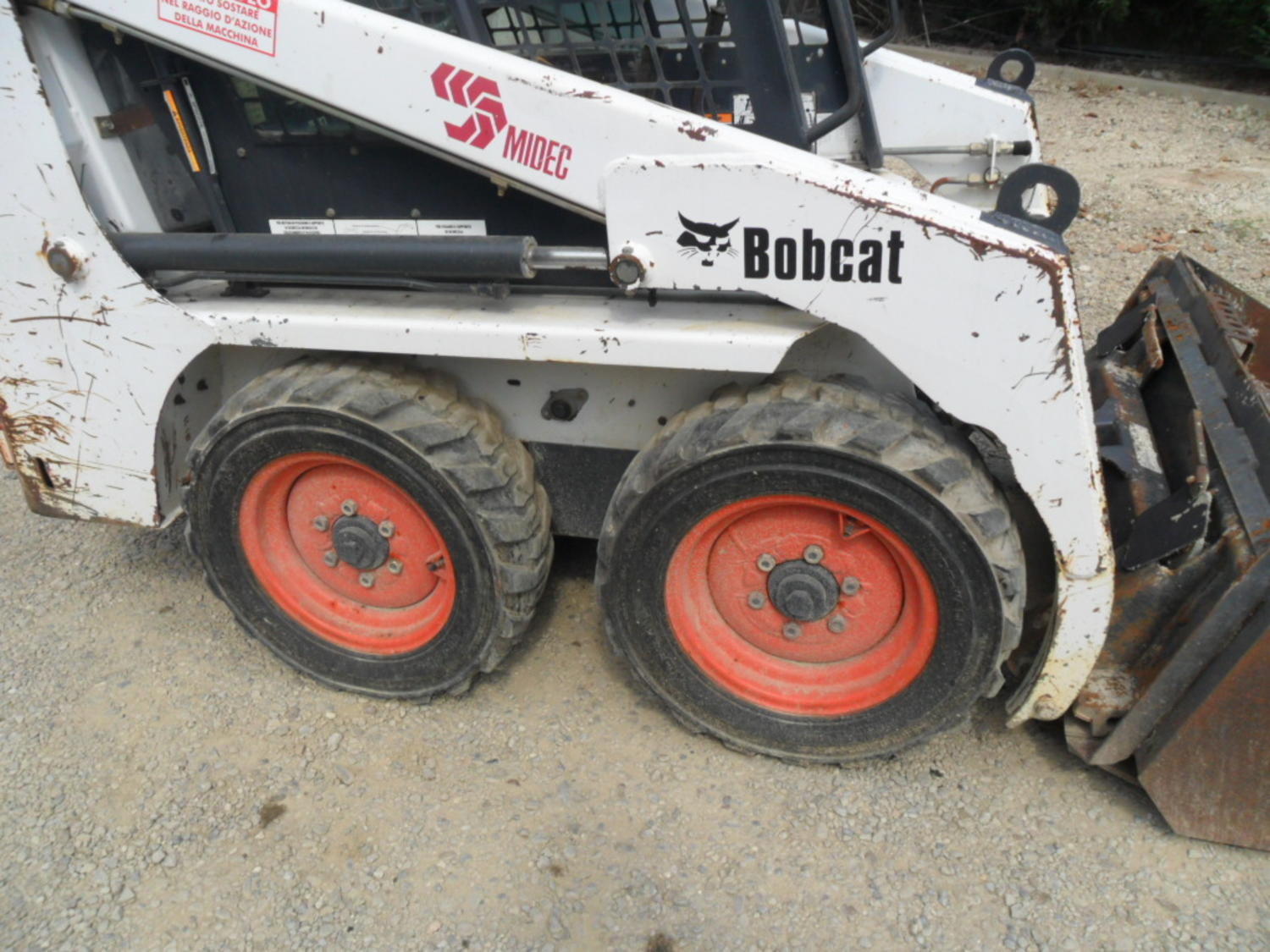 Lot Bobcat 553 mini shovel