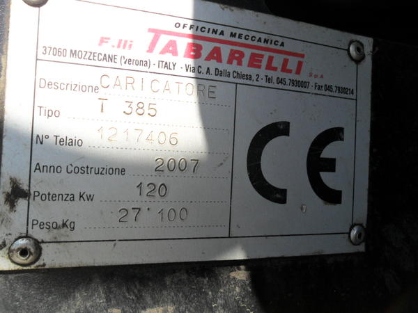 4#4561 Caricatore gommato Tabarelli T385 in vendita - foto 6