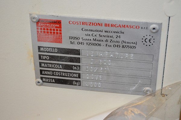 1#4570 COSTRUZIONI BERGAMASCO Separatore in vendita - foto 2