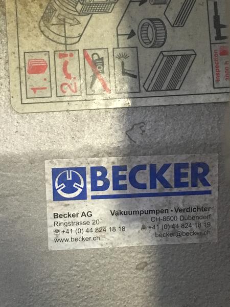 1#4573 Pompa a vuoto Becker VTLF 250 in vendita - foto 3