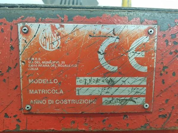 9#4587 Carro di taglio CT 12/245 Omes in vendita - foto 13