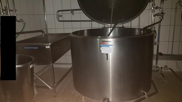 1#4590 Cisterna refrigerante Frigomilk e attrezzature per caseificio in vendita - foto 6