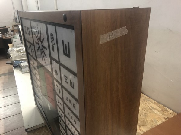6#4621 Ottotipo Visus Easy e oftalmometro Javal Sbia in vendita - foto 4