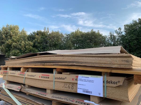 1#4650 Pannello truciolare melaminico 2L Rovere grigio in vendita - foto 3