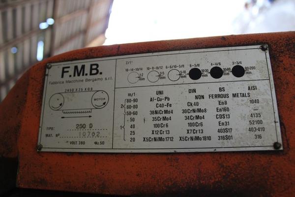 15#4655 Sega a nastro elettrica FMB in vendita - foto 2
