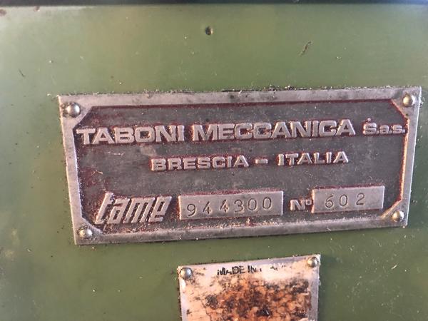 14#4665 Tavola cnc Taboni in vendita - foto 4