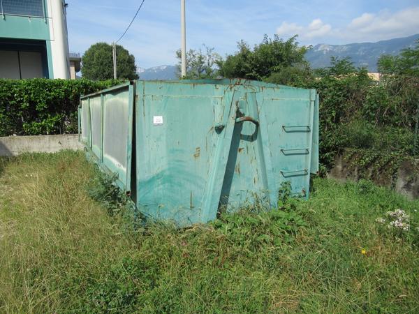 22#4676 Cassone in ferro porta sfridi e cassone porta scarti in vendita - foto 1