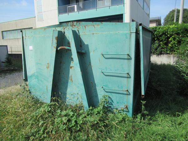 22#4676 Cassone in ferro porta sfridi e cassone porta scarti in vendita - foto 3