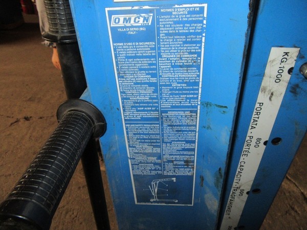 16#46820 Sollevatore idraulico a cavalletta OMCN in vendita - foto 2