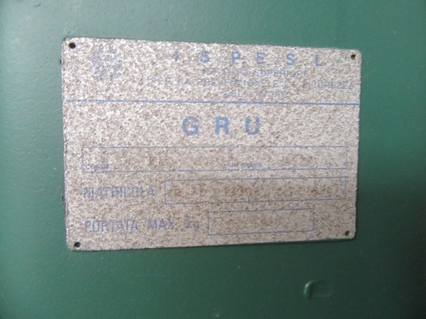 19#46820 Gru a bandiera Fac e Marchesini in vendita - foto 19