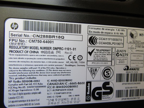 200#46820 Attrezzatura elettronica e mobilio d'ufficio in vendita - foto 121