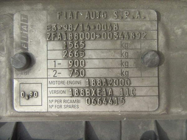 208#46820 Autovettura Fiat Punto in vendita - foto 12