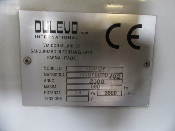 31#46820 Motospazzatrice Dulevo 1100DY in vendita - foto 5