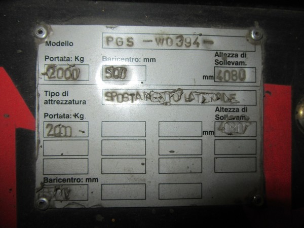 4#46820 Carrello elevatore PGS  in vendita - foto 3