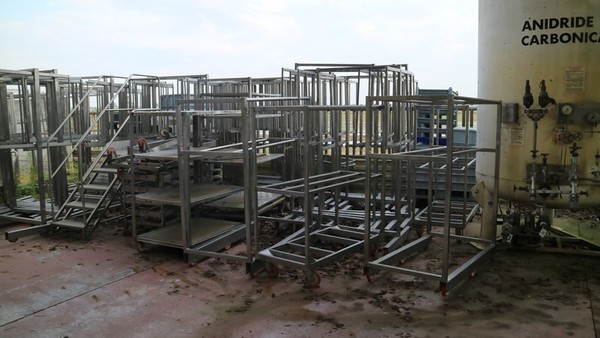 8#4695 Carrelli in acciaio per salumificio in vendita - foto 1