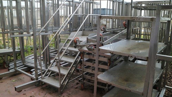 8#4695 Carrelli in acciaio per salumificio in vendita - foto 10