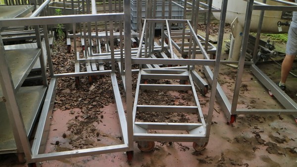 8#4695 Carrelli in acciaio per salumificio in vendita - foto 11