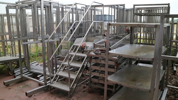 8#4695 Carrelli in acciaio per salumificio in vendita - foto 12