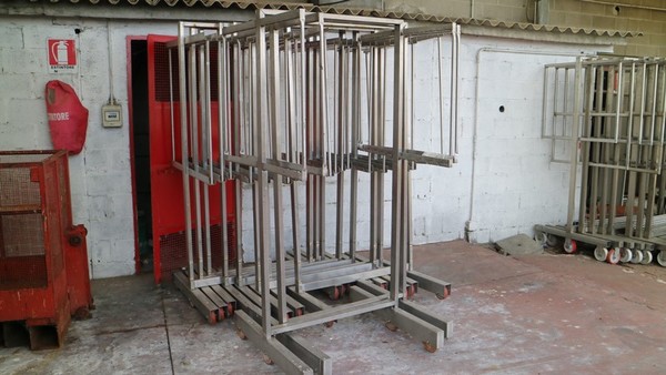 8#4695 Carrelli in acciaio per salumificio in vendita - foto 14