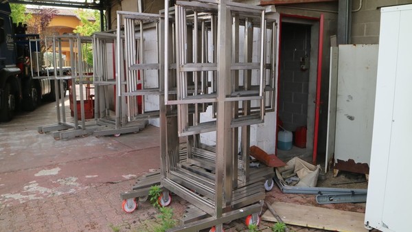 8#4695 Carrelli in acciaio per salumificio in vendita - foto 16