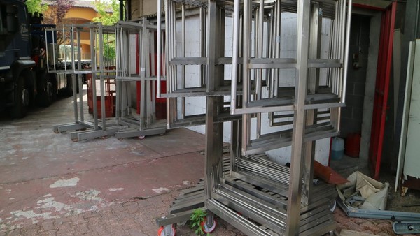 8#4695 Carrelli in acciaio per salumificio in vendita - foto 17