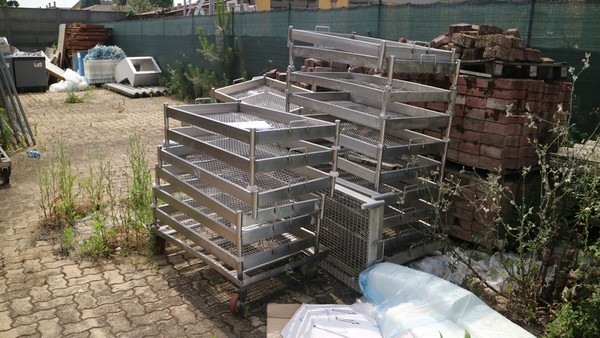8#4695 Carrelli in acciaio per salumificio in vendita - foto 34