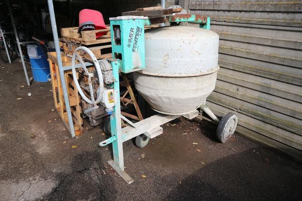 5#4704 Compressore DRW 725 Mattei e betoniera Imer Syntesi S350 in vendita - foto 17