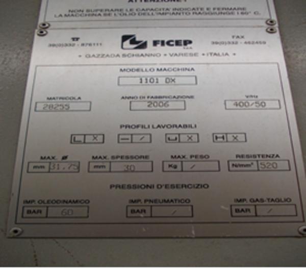 2#4707 Foratrice Ficep in vendita - foto 3