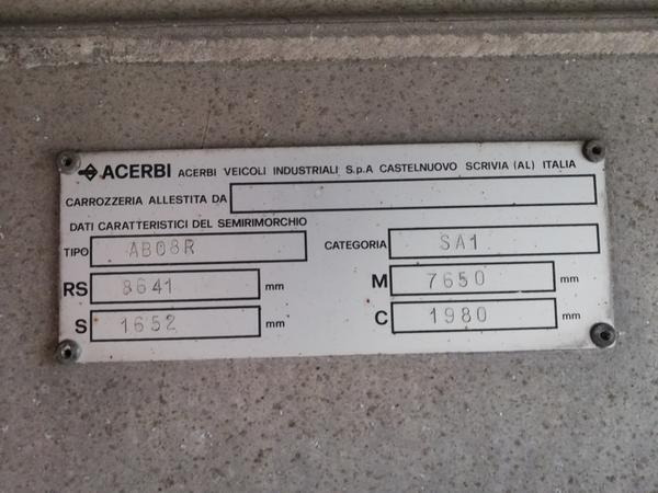 11#4733 Semirimorchio Acerbi  in vendita - foto 5