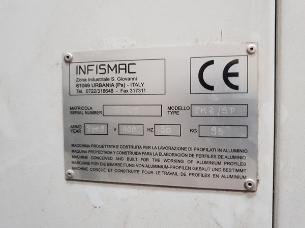 3#4744 Foratrice Infismac e troncatrice Comall in vendita - foto 4
