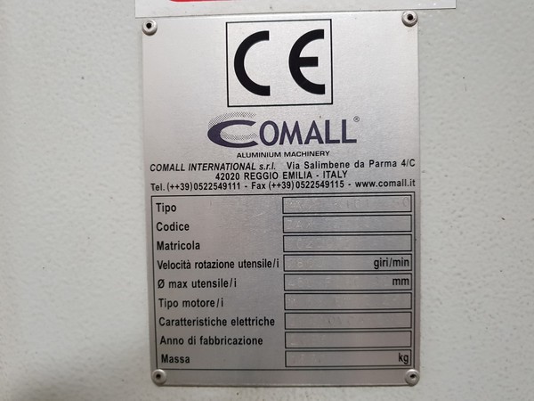 3#4744 Foratrice Infismac e troncatrice Comall in vendita - foto 11