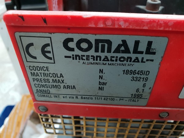 5#4744 Punzonatrici Comall e compressore Abac in vendita - foto 11