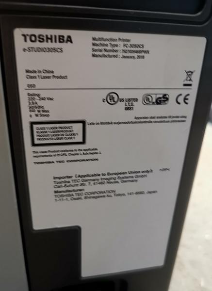 12#4749 TOSHIBA 3050S in vendita - foto 4