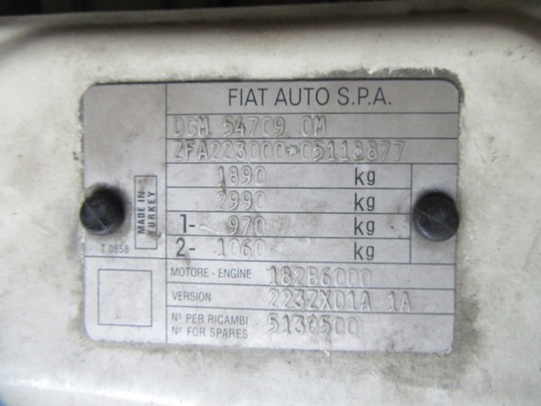 6#4752 Autocarro Fiat Doblò Cargo in vendita - foto 18