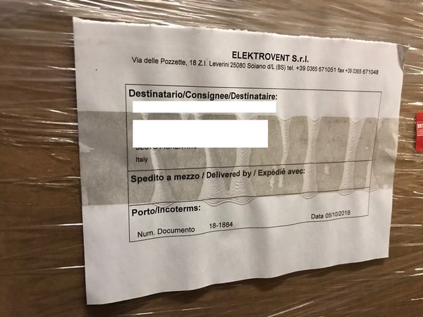 11#4757 Ventilatori assiali ad anello Elektrovent in vendita - foto 2