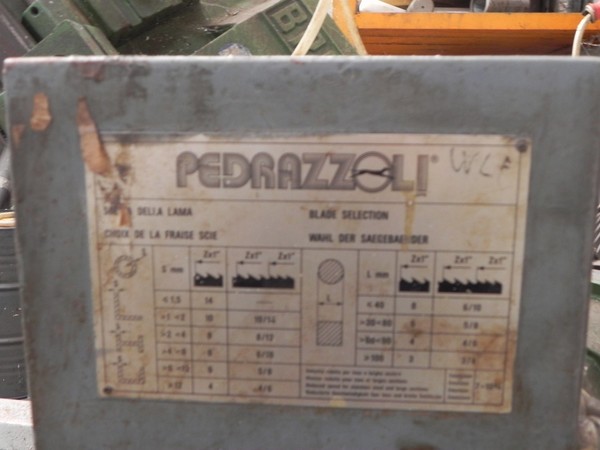 53#4758 Segatrice a nastro Pedrazzoli in vendita - foto 3