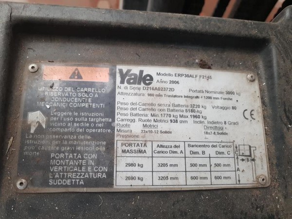 4#4764 Muletto Yale in vendita - foto 7