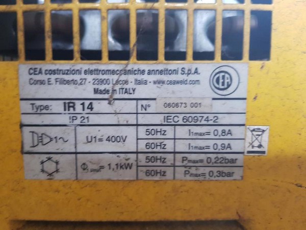 7#4764 Saldatrice elettrica Cea Maxi in vendita - foto 6