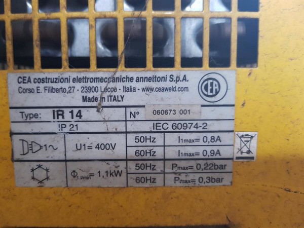 7#4764 Saldatrice elettrica Cea Maxi in vendita - foto 7