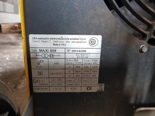 7#4764 Saldatrice elettrica Cea Maxi in vendita - foto 8