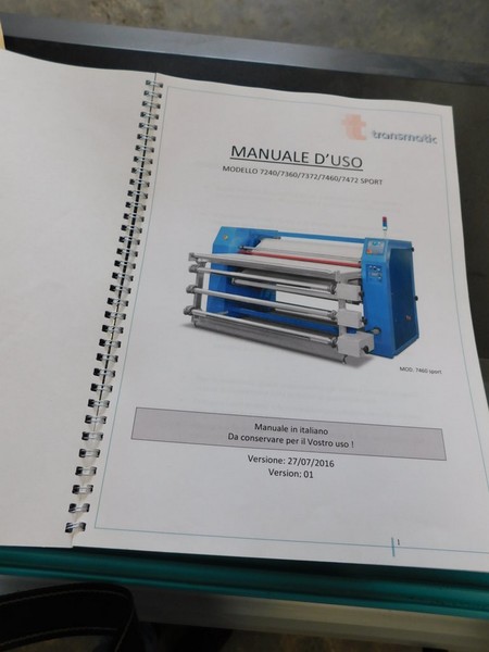 1#4787 Impianto di stampa tessuti e Calandra ad Olio in vendita - foto 20