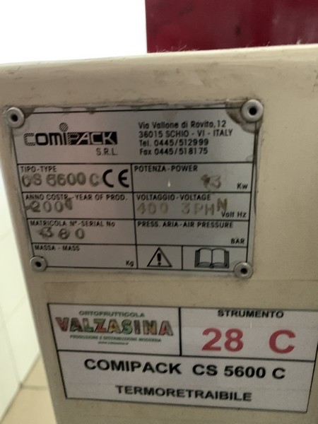 19#4790 Confezionatrice Retraibile Comipack  Compatta 5600 in vendita - foto 18