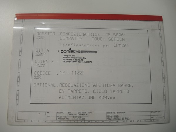 19#4790 Confezionatrice Retraibile Comipack  Compatta 5600 in vendita - foto 21