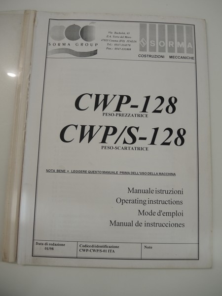 7#4790 Pesoprezzatrice  Sorma Cwp 128 in vendita - foto 9