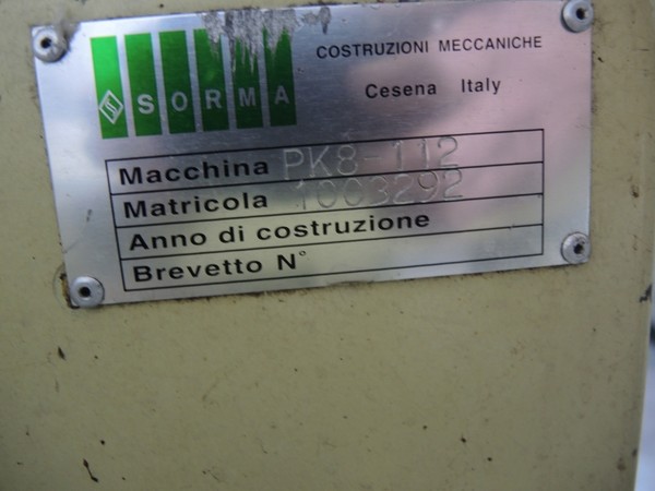 8#4790 Retinatrice Sorma Pk8 in vendita - foto 9