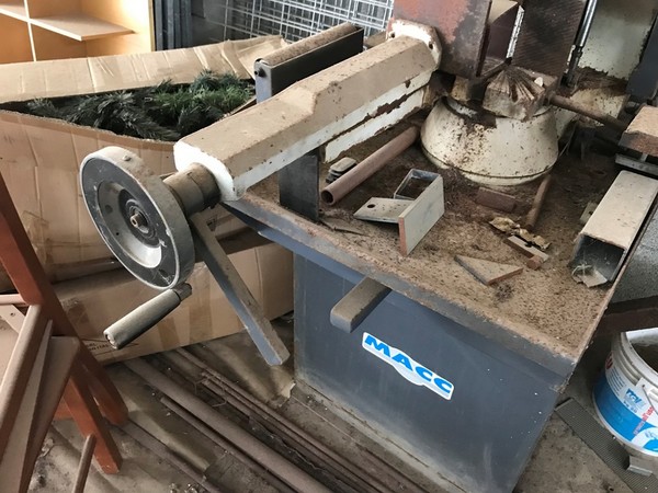 3#4795 Sega a nastro Macc e attrezzatura per officina in vendita - foto 123