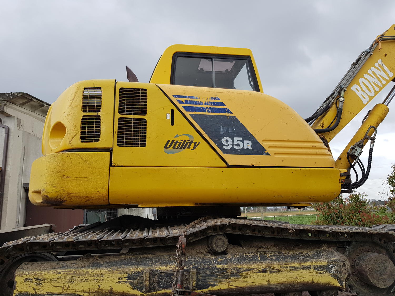 Lot Komatsu hydraulic excavator