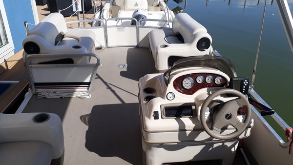 1#4826 Pontoon Sun Tracker Party Barge 21 in vendita - foto 4